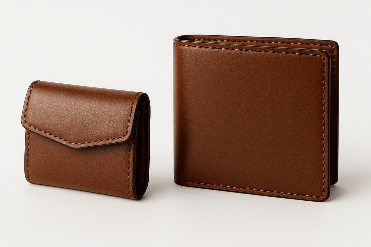 ミニ財布と二つ折り財布の違いを徹底解説｜キャッシュレス時代の最適な